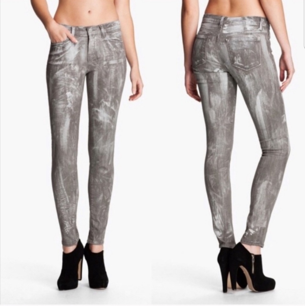 J Brand Coat Sutra Skinny Jeans